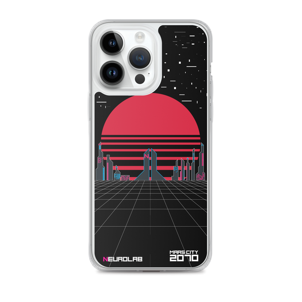 Mars Synth City Phone Cases for iPhone