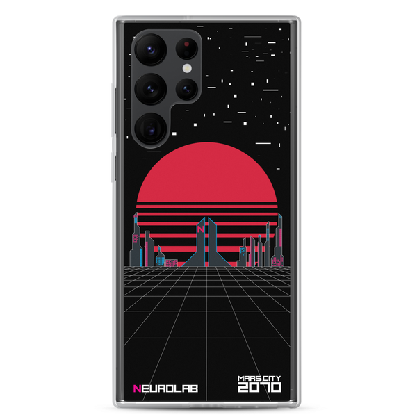 Mars Synth City Phone Cases for Samsung