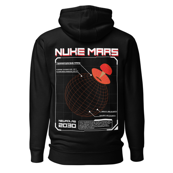 Nuke Mars Pull Over Hoodie